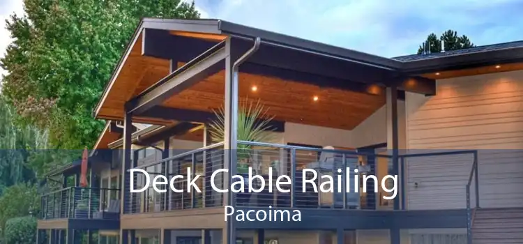 Deck Cable Railing Pacoima
